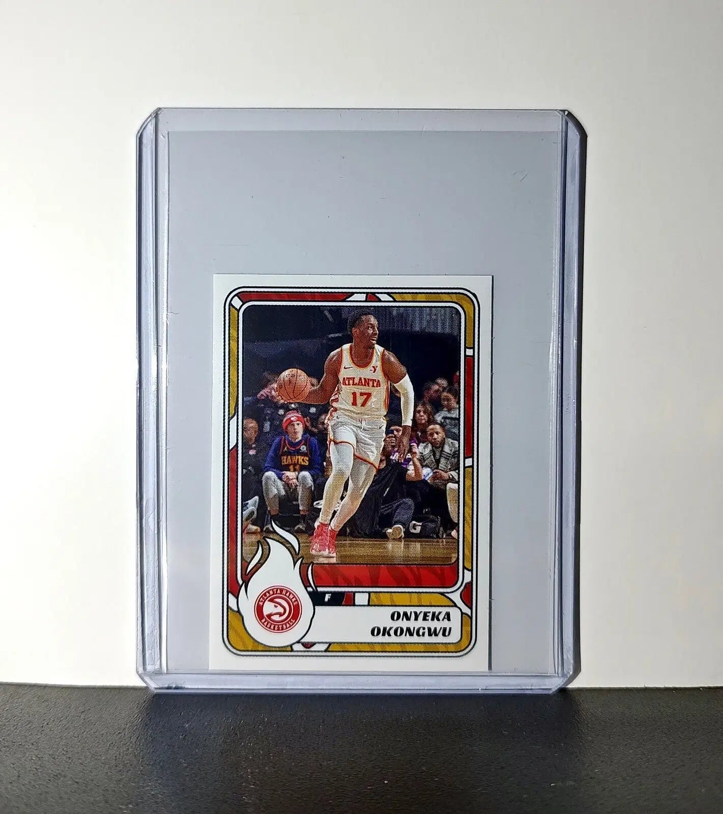 Onyeka Okongwu 2024-25 Panini NBA #101 Sticker Card Atlanta Hawks