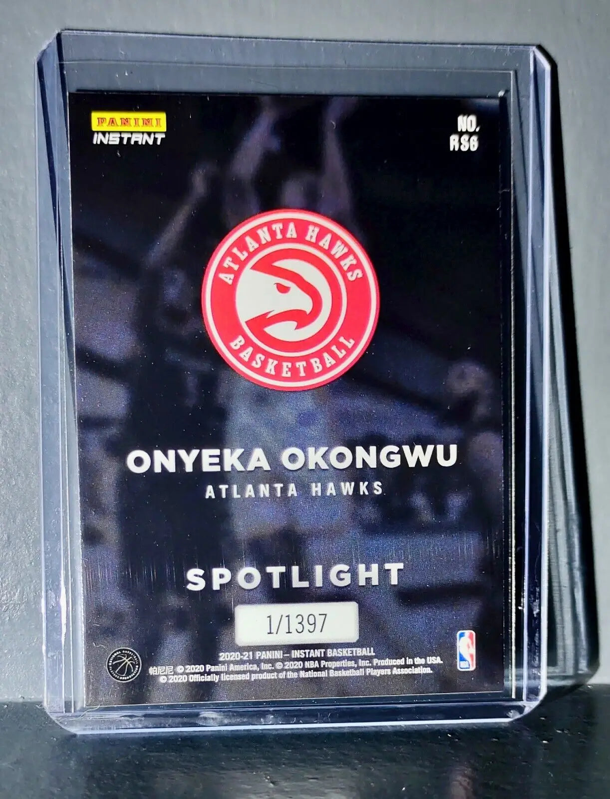 Onyeka Okongwu Rookie Spotlight 2020-21 Panini NBA #6 Basketball Card 1 of 1397 - Basketball Card Single