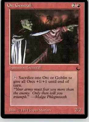 Orc General - The Dark - NM Magic: The Gathering - Magic Card Single
