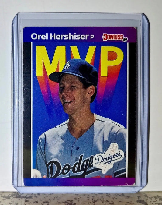 Orel Hershiser 1989 Donruss MLB #BC-4 MVP Baseball Card Los Angeles Dodgers - Baseball Card Single
