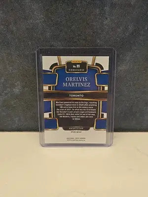 Orelvis Martinez 2024 Panini Select Orange Flash Prizm Toronto Blue Jays RC - Baseball Card Single