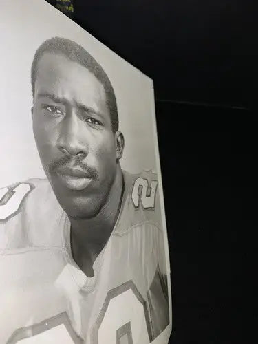 Original Zeke Moore Type 1 8X10 photo Picture Houston Oilers (1967–1977) - Sports Memorabilia