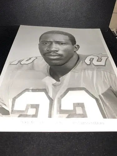 Original Zeke Moore Type 1 8X10 photo Picture Houston Oilers (1967–1977) - Sports Memorabilia