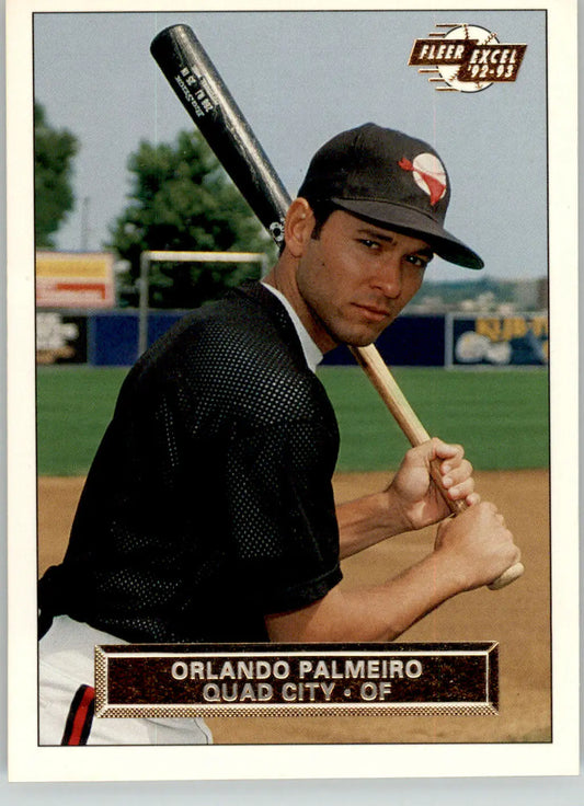 Orlando Palmeiro - 1992-93 Fleer Excel - #145 - Baseball - Baseball Card Single