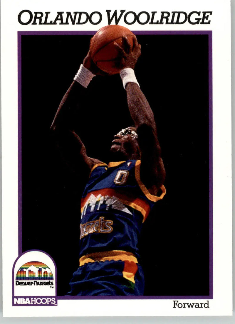 Orlando Woolridge - 1991-92 Hoops - #58 - Basketball - Basketball Card Single