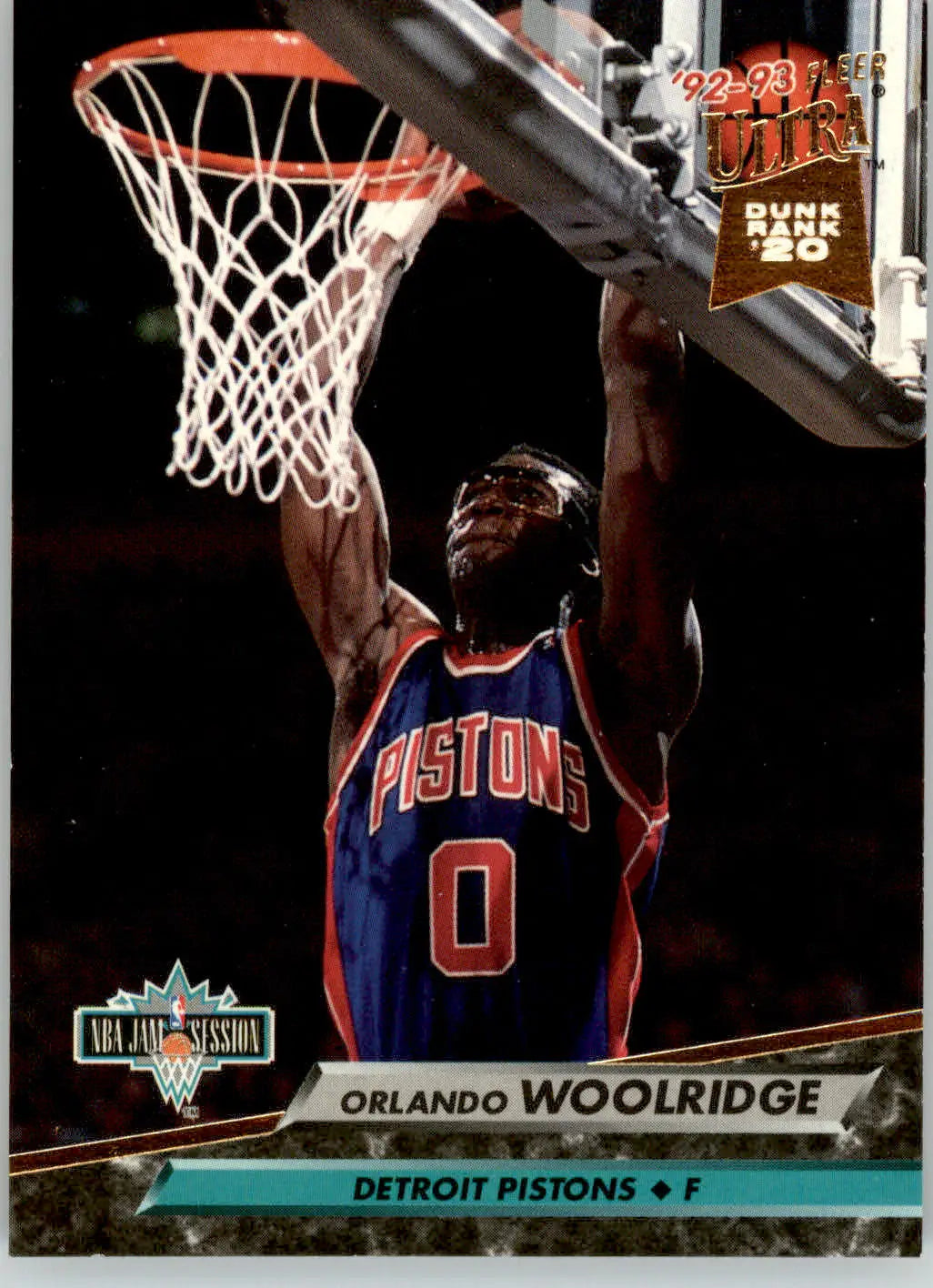 Orlando Woolridge - 1992-93 Ultra - #220 - Basketball - Basketball Card Single