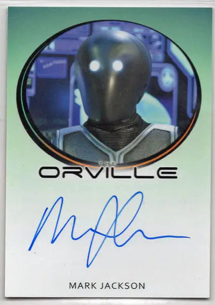 Orville Archives Autograph Card Mark Jackson as Isaac (Bordered) - Other