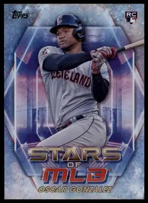 Oscar Gonzalez 2023 Topps Stars of MLB #SMLB-43 Cleveland Guardians - Baseball Card Single