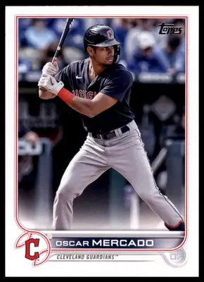 Oscar Mercado 2022 Topps Update #US275 Cleveland Guardians - Baseball Card Single
