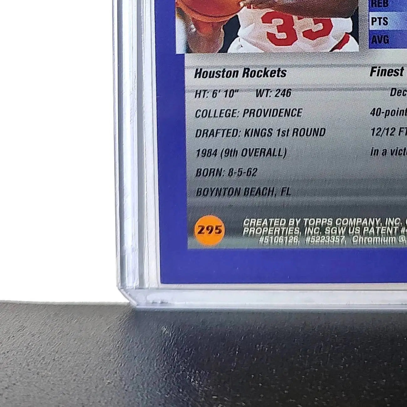Otis Thorpe 1994-95 Topps Finest #295 Basketball Card
