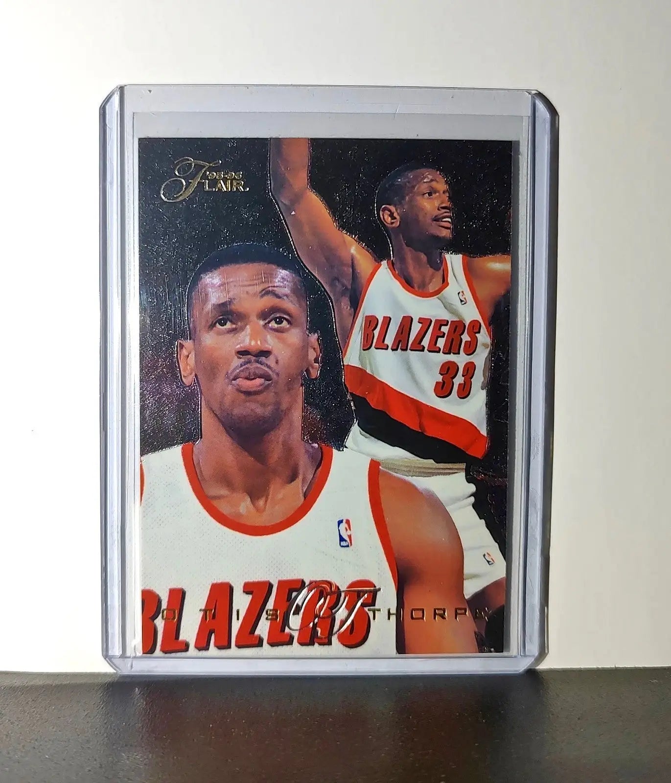 Otis Thorpe 1995-96 Flair NBA #114 Card Detroit Pistons