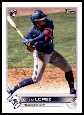Otto Lopez Rookie 2022 Topps #422 Toronto Blue Jays - Baseball Card Single