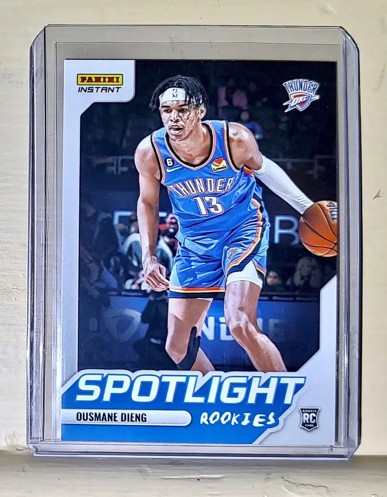 Ousmane Dieng 2022-23 Panini NBA #11 Spotlight Rookies Card 1/965 - Basketball Card Single