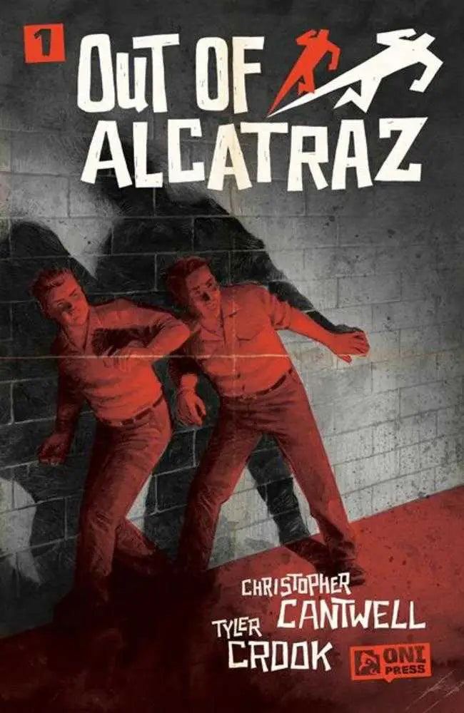 Eisner Award-nominated Out Of Alcatraz #1 2nd Print comic book cover art