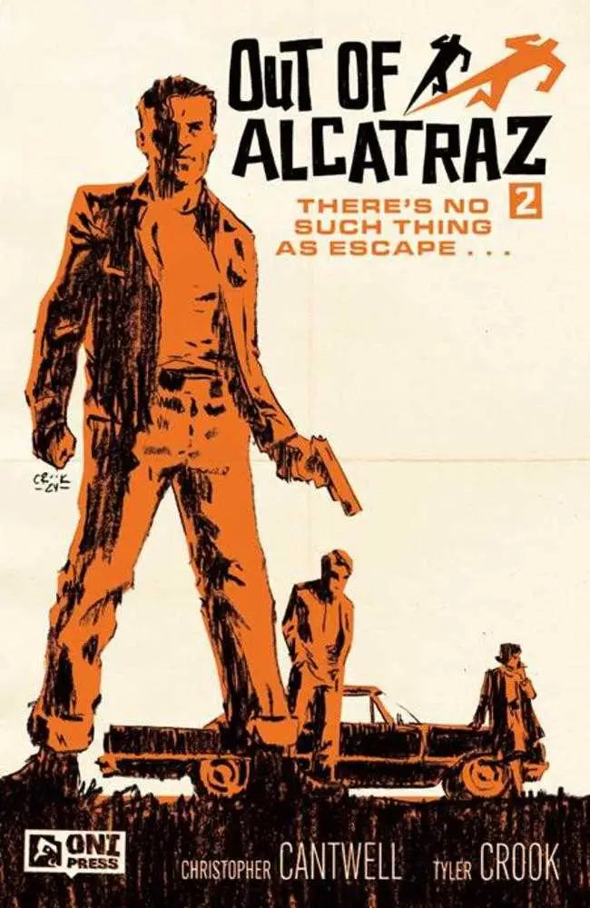 Comic book cover of Out Of Alcatraz #2 (Of 5) by Tyler Crook