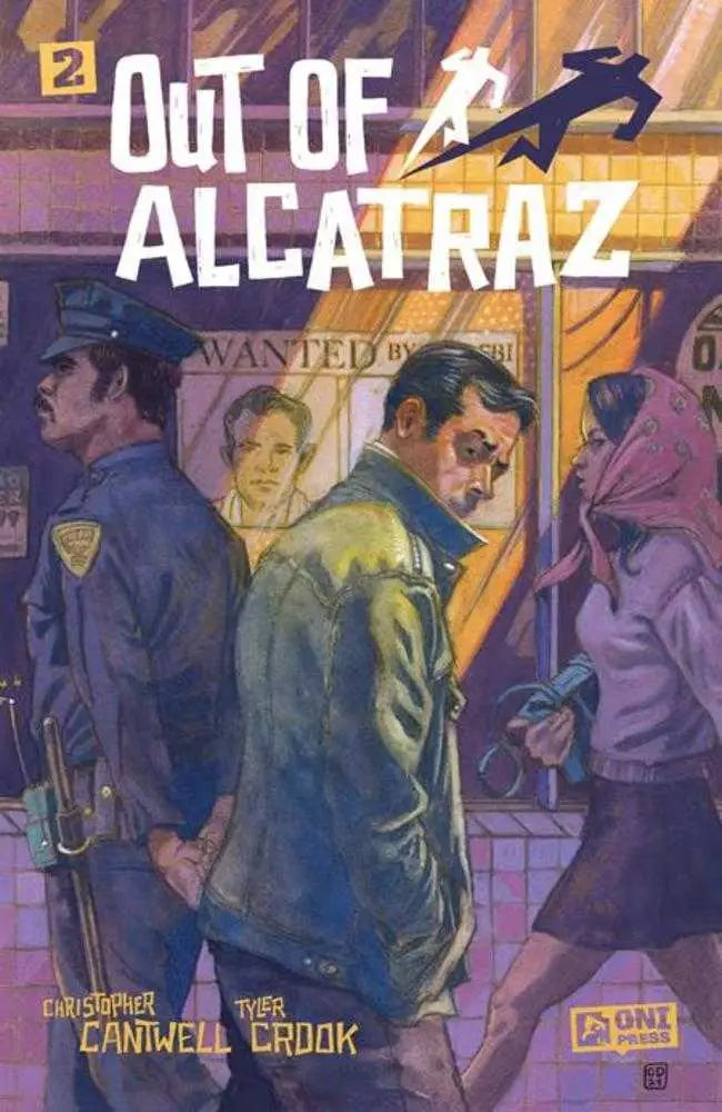 Comic book cover B Oliver featuring Oliver Dominguez variant art for Out Of Alcatraz #2