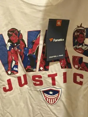 Overwatch League Washington Justice Long Sleeve Shirt – Fanatics Men’s Large NWT - Apparel