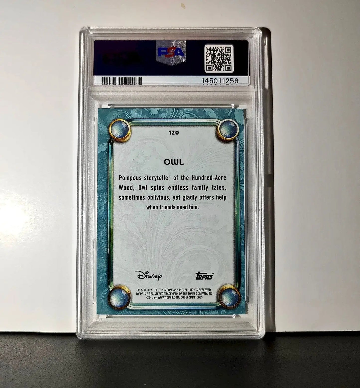 Owl 2025 Topps Disney Wonder #120 Diamond Card Sleeping Beauty PSA 8 - Non-Sports Card Single
