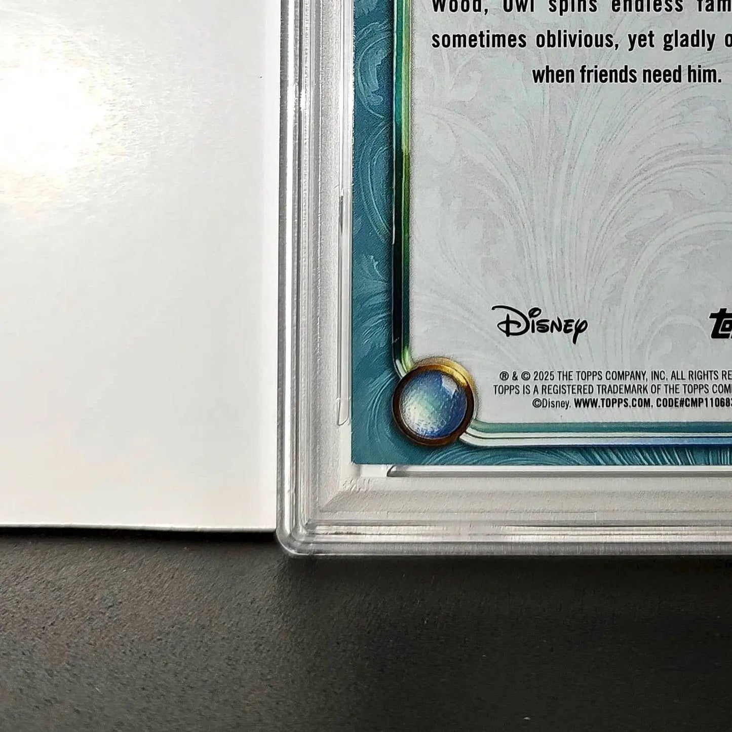 Owl 2025 Topps Disney Wonder #120 Diamond Card Sleeping Beauty PSA 8 - Non-Sports Card Single