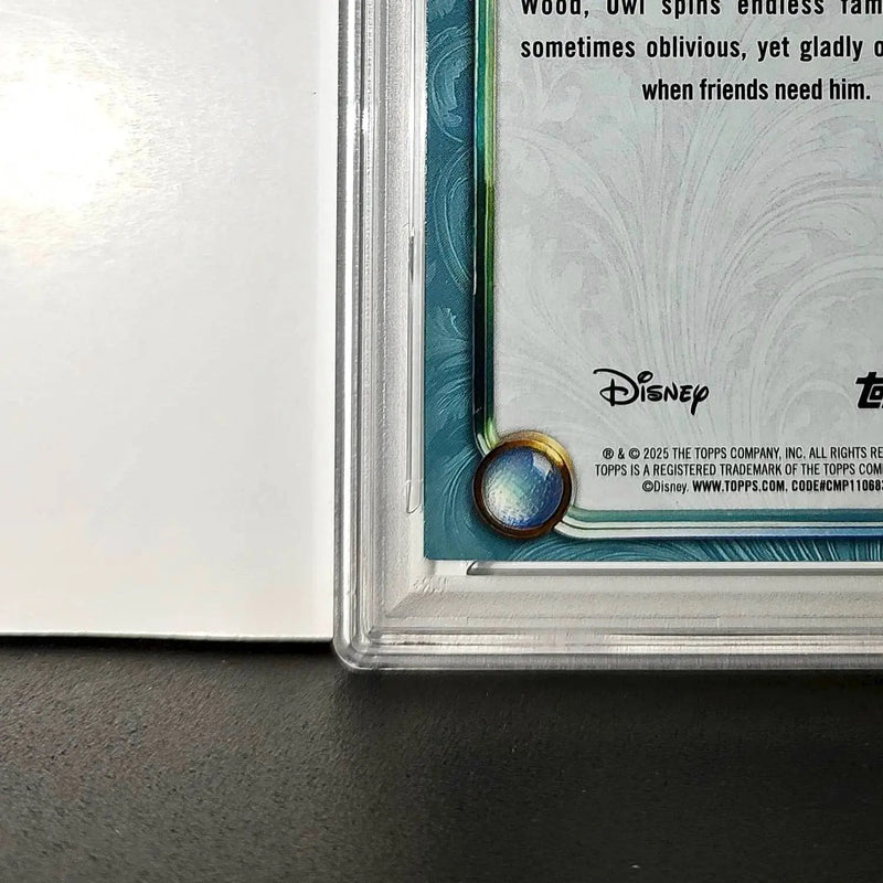 Owl 2025 Topps Disney Wonder #120 Diamond Card Sleeping Beauty PSA 8 - Non-Sports Card Single