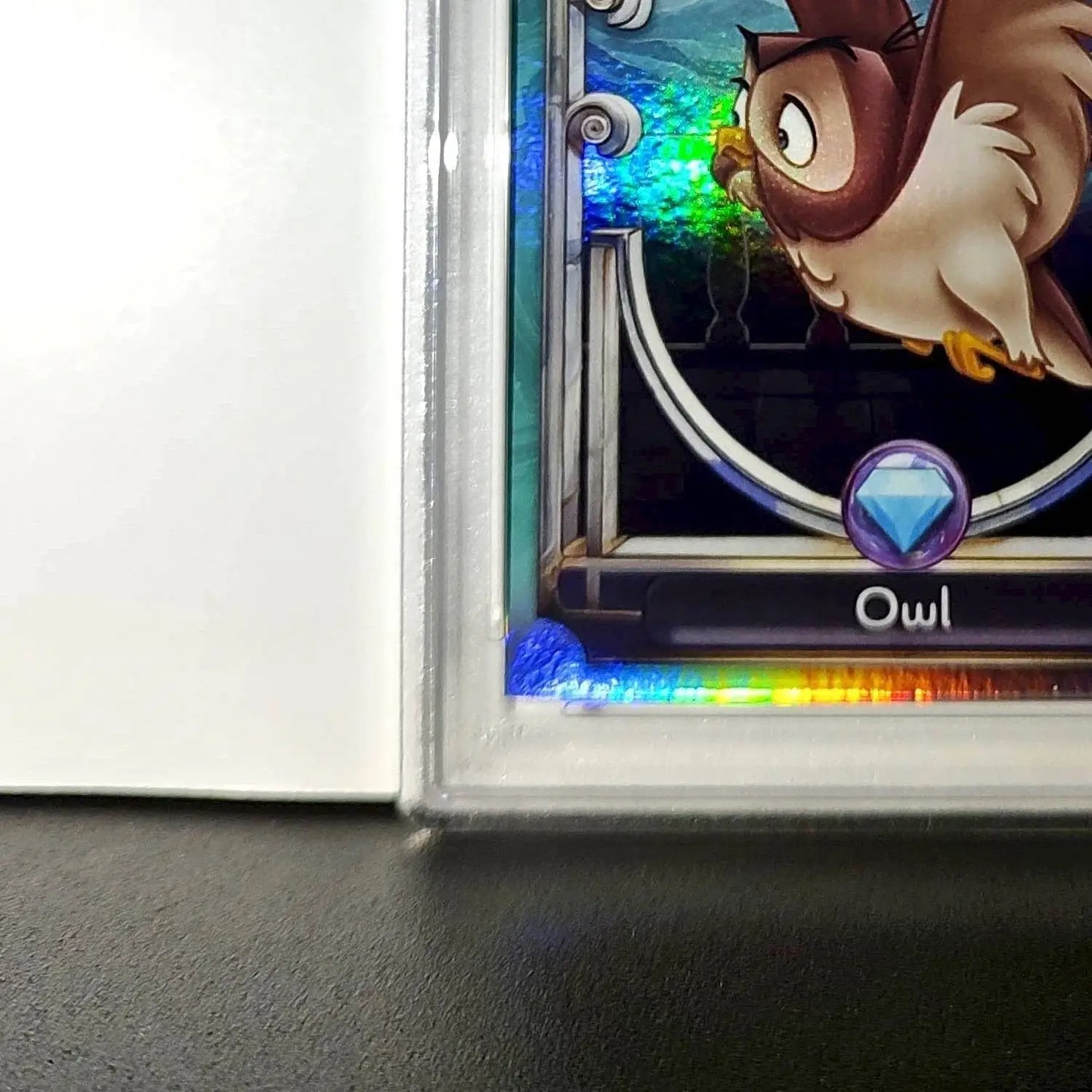 Owl 2025 Topps Disney Wonder #120 Diamond Card Sleeping Beauty PSA 8 - Non-Sports Card Single
