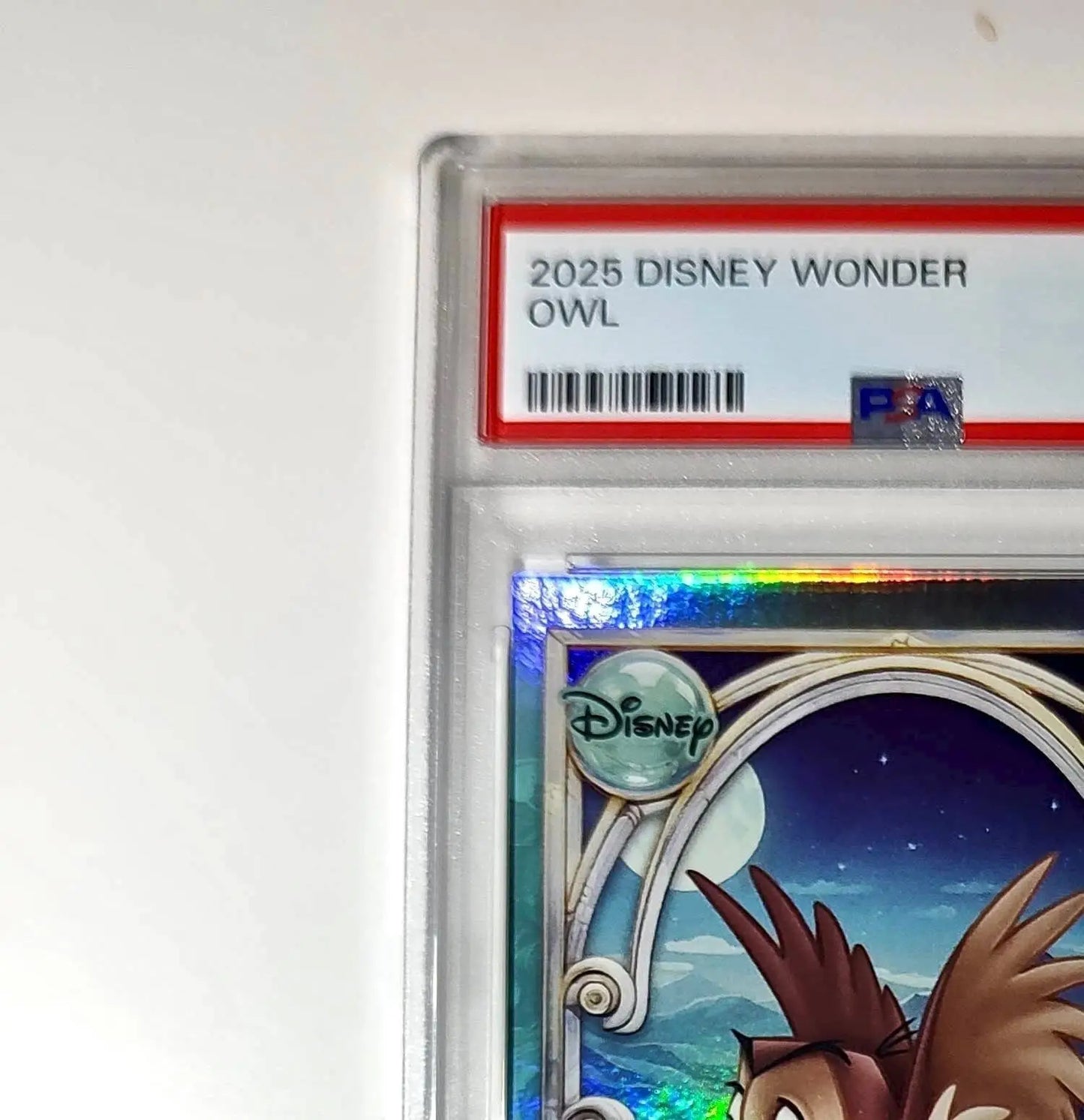 Owl 2025 Topps Disney Wonder #120 Diamond Card Sleeping Beauty PSA 8 - Non-Sports Card Single