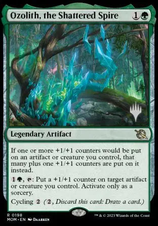 Ozolith the Shattered Spire (Promo Pack) [March of the Machine Promos] - Magic Card Single