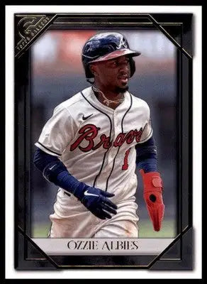 Ozzie Albies 2021 Topps Gallery #99 Atlanta Braves - Baseball Card Single