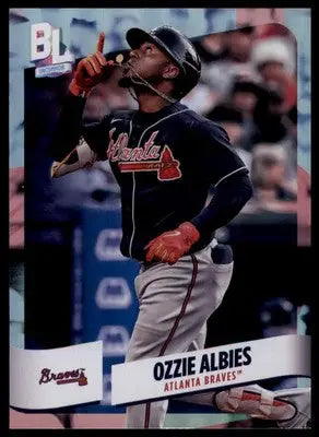 Ozzie Albies 2024 Topps Big League #210 Atlanta Braves - Baseball Card Single