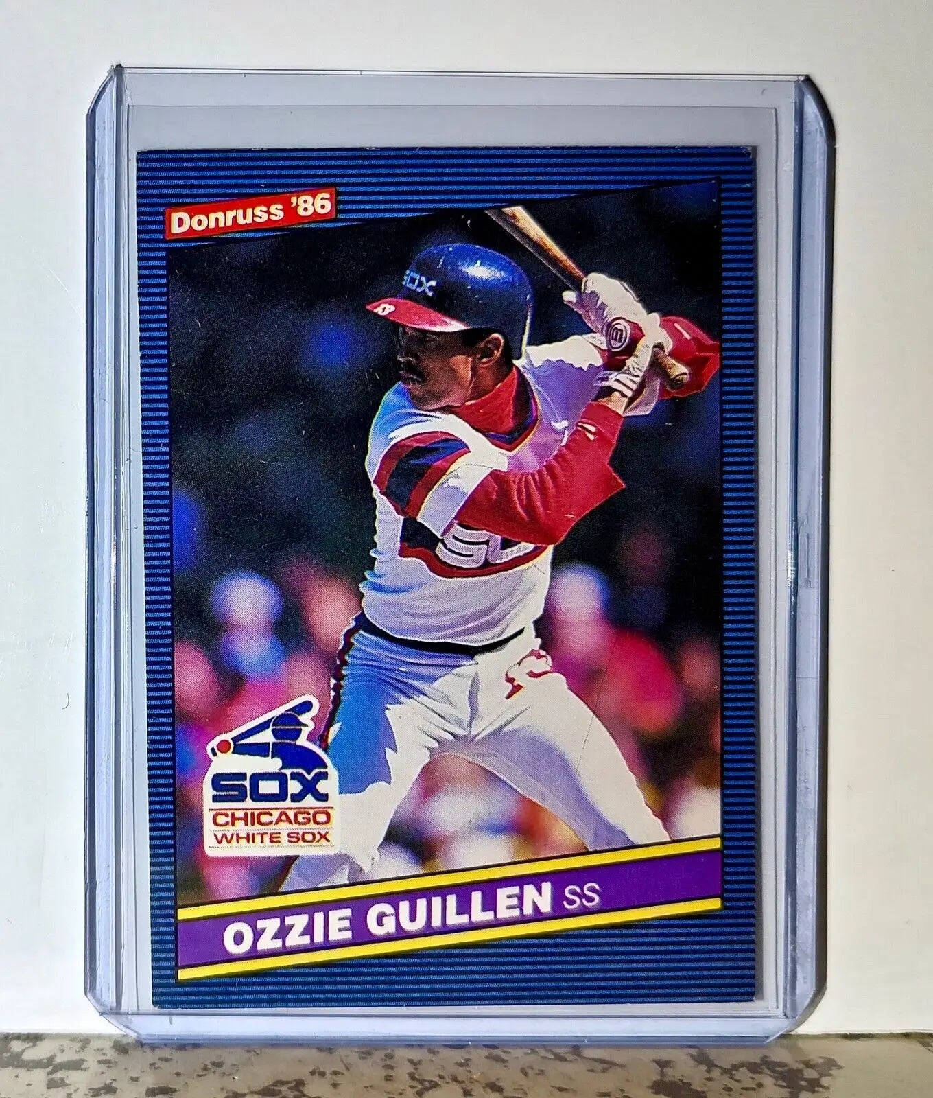 Ozzie Guillen 1986 Donruss MLB #208 Baseball Card Chicago White Sox - Baseball Card Single