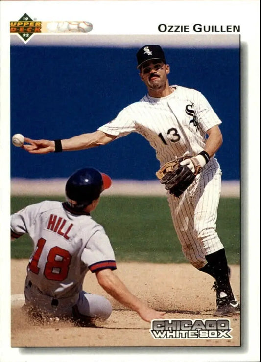 Ozzie Guillen 1992 Upper Deck MLB #436 Baseball Card Chicago White Sox - Baseball Card Single