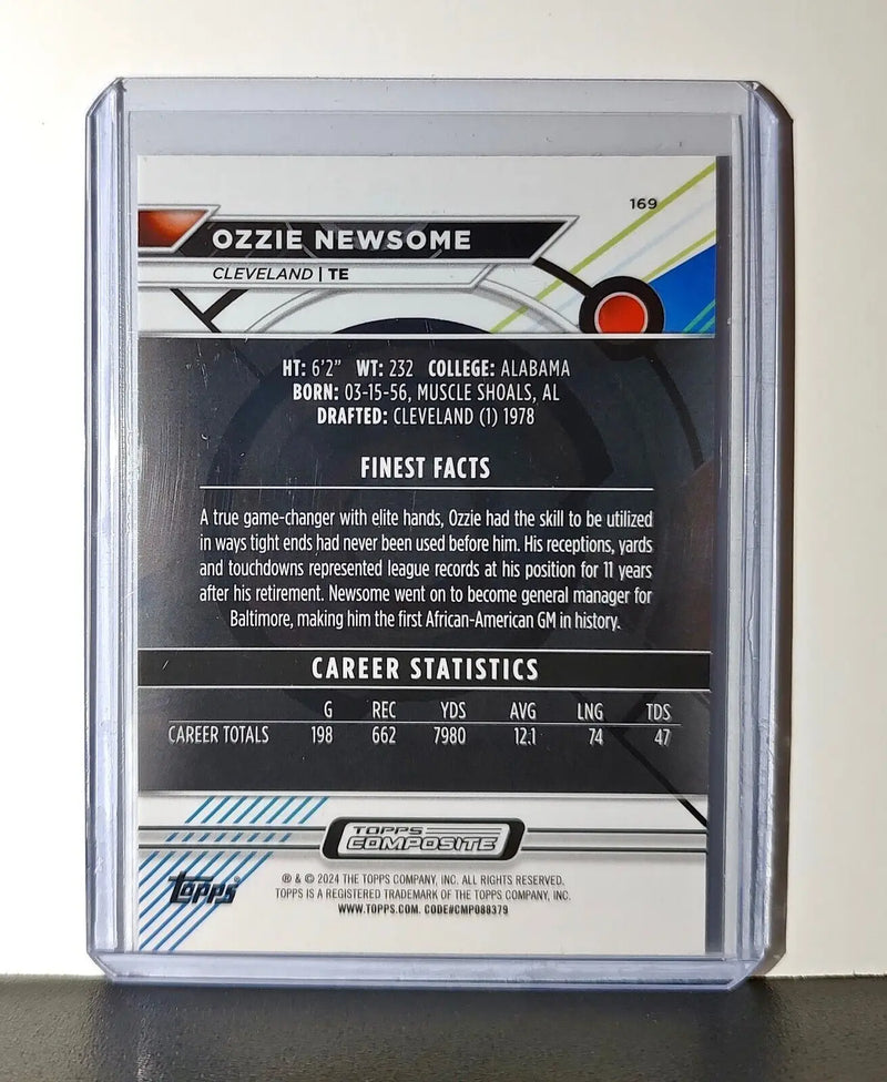 Ozzie Newsome 2023 Topps Finest NFL #169 Card Cleveland Browns