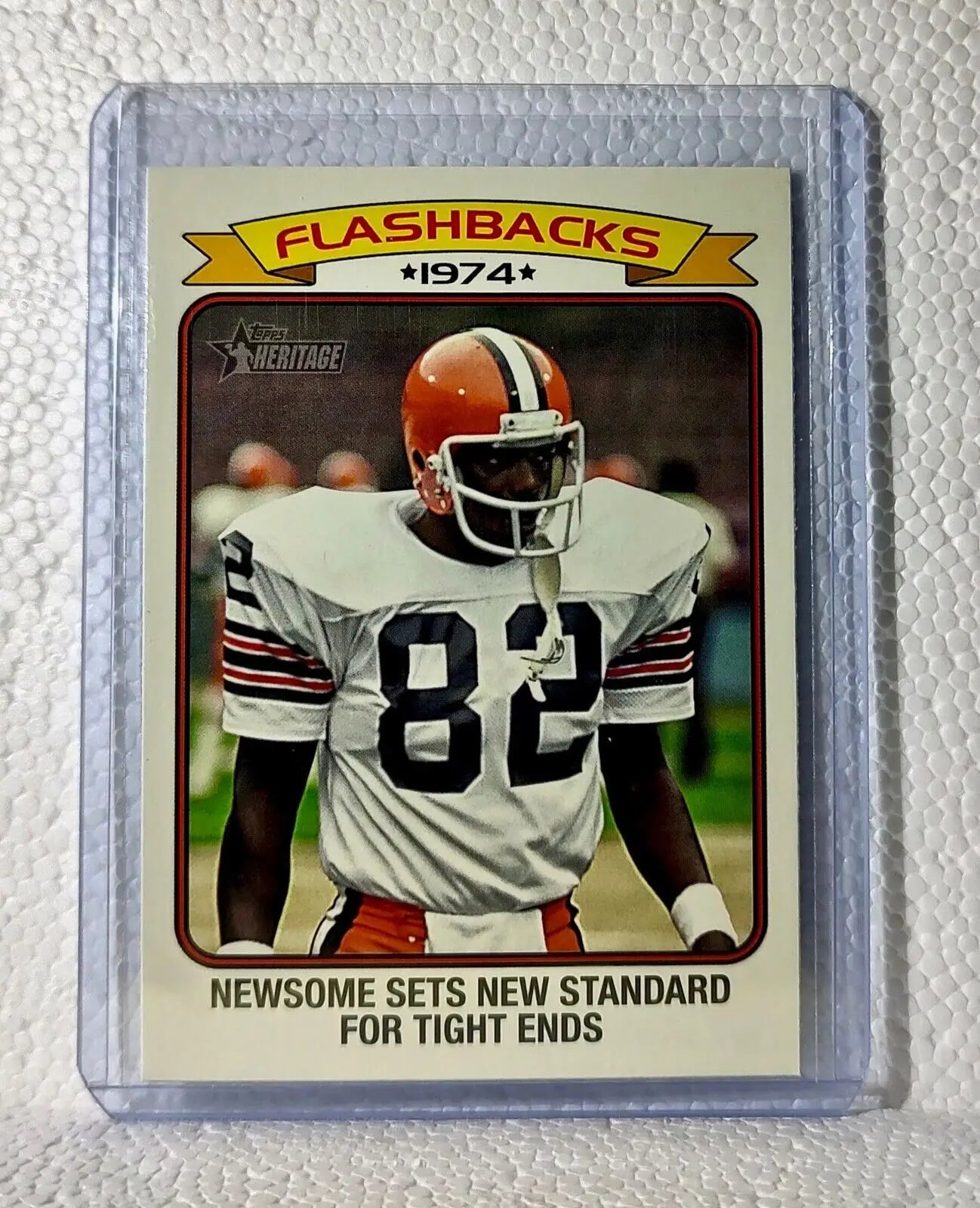 Ozzie Newsome 2023 Topps Flashbacks NFL #FF-6 Football Card Cleveland Browns