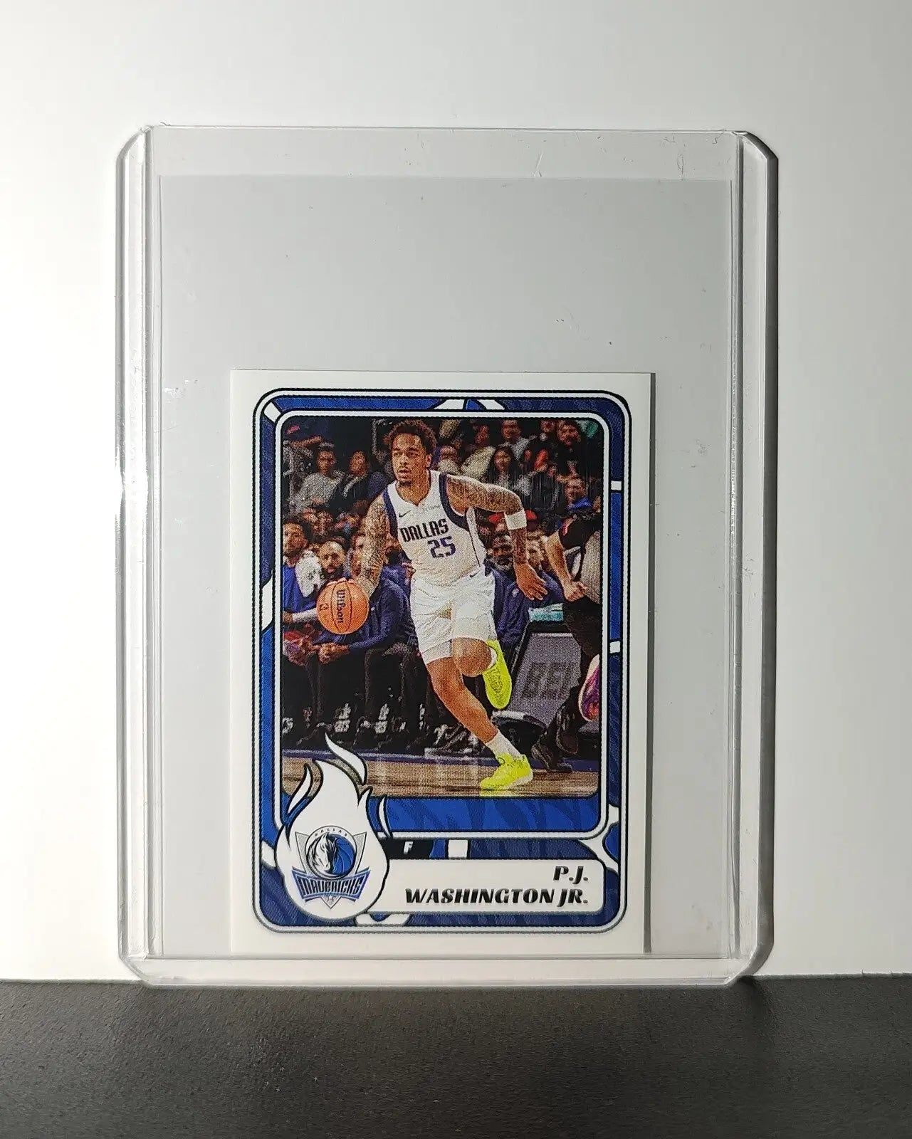 P.J. Washington Jr. 2024-25 Panini NBA #297 Sticker Card Dallas Mavericks - Basketball Card Single
