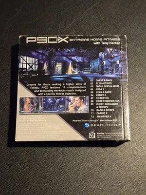 P90X Beachbody Tony Horton DVD Set 12 Extreme Home Fitness Workouts Includes 2 - Entertainment Memorabilia