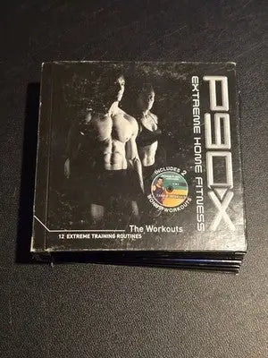 P90X Beachbody Tony Horton DVD Set 12 Extreme Home Fitness Workouts Includes 2 - Entertainment Memorabilia