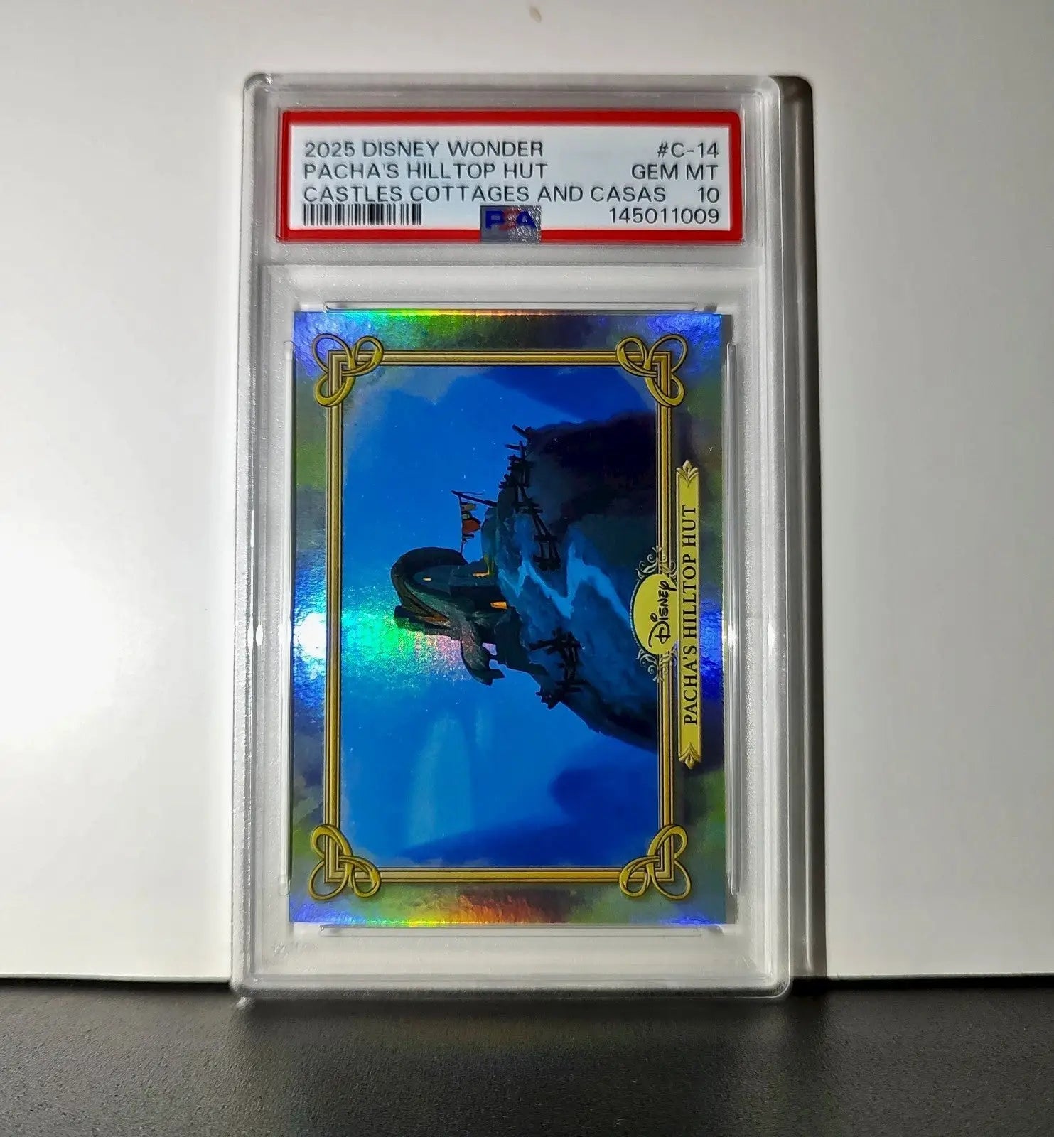 Pacha’s Hilltop Hut 2025 Topps Disney #C-14 Card The Emperor’s New Groove PSA 10 - Non-Sports Card Single