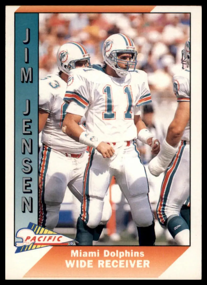 Pacific Jim Jensen 281 Miami Dolphins LP - Football Card Single