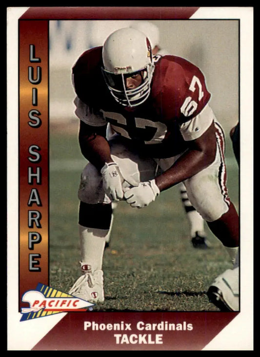 Pacific Luis Sharpe 414 Phoenix Cardinals LP - Football Card Single