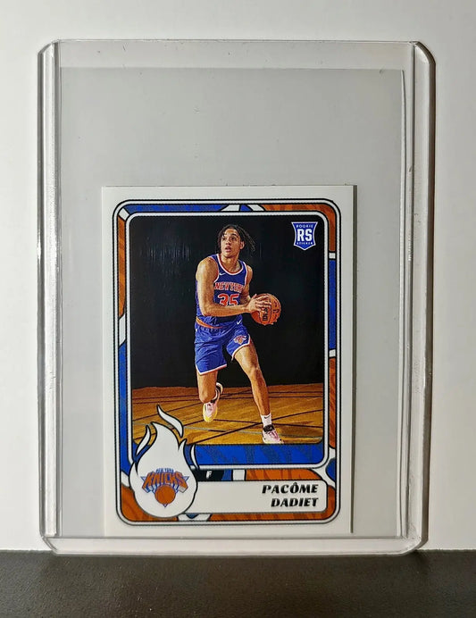 Pacôme Dadiet 2024-25 Panini NBA #237 Sticker Card New York Knicks - Basketball Card Single
