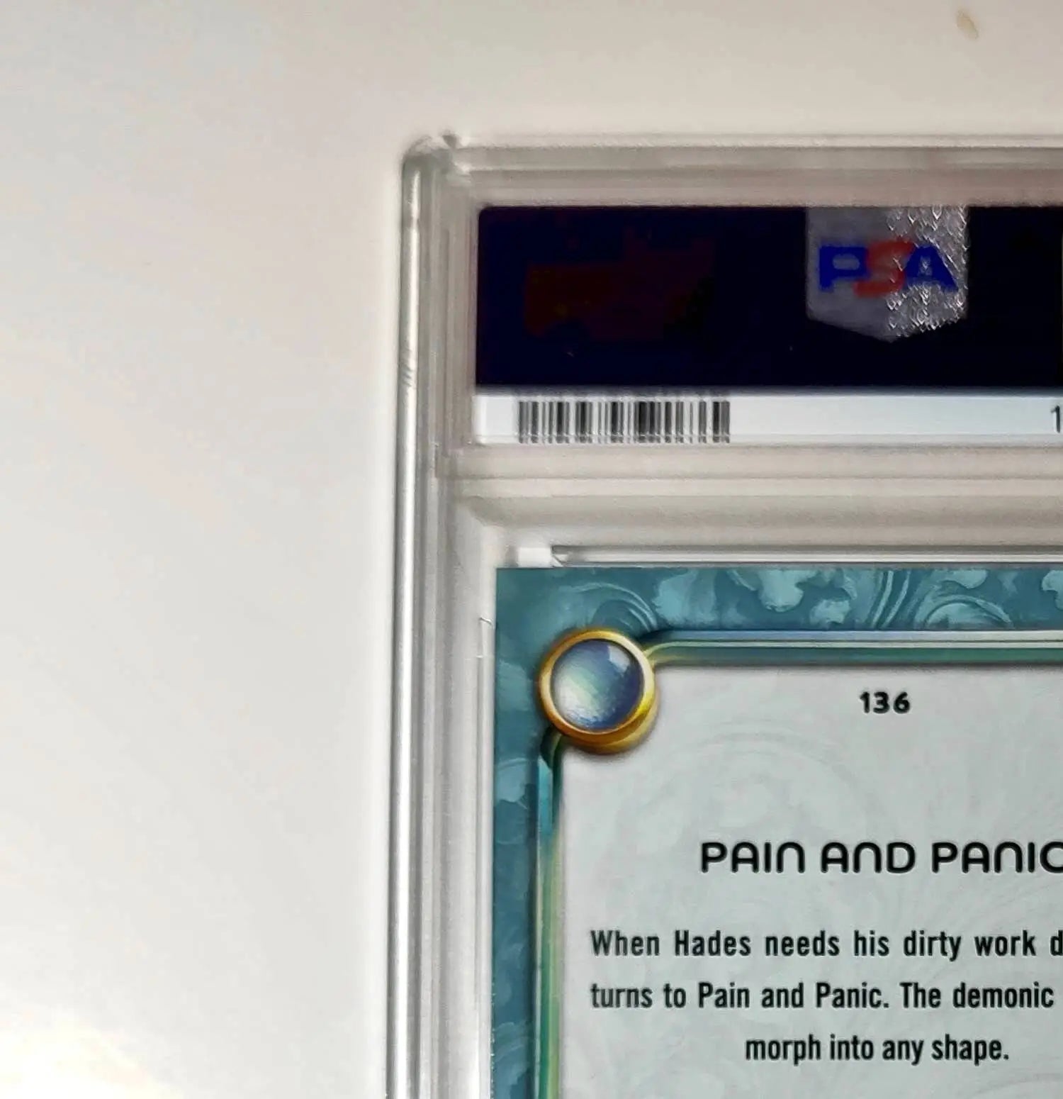 Pain and Panic 2025 Topps Disney Wonder #136 Diamond Card Hercules PSA 6 - Non-Sports Card Single