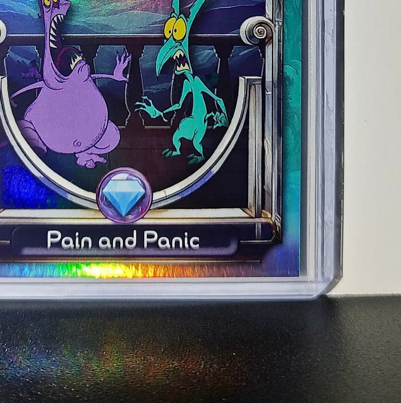 Pain and Panic 2025 Topps Disney Wonder #136 Diamond Card Hercules