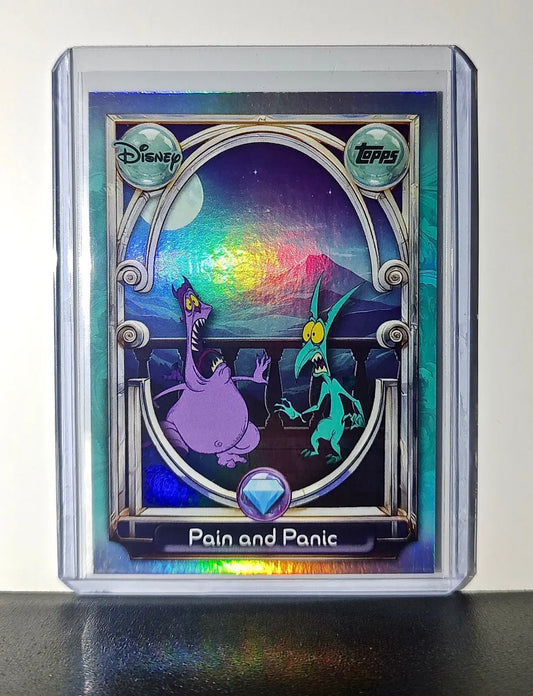 Pain and Panic 2025 Topps Disney Wonder #136 Diamond Card Hercules - Non-Sports Card Single