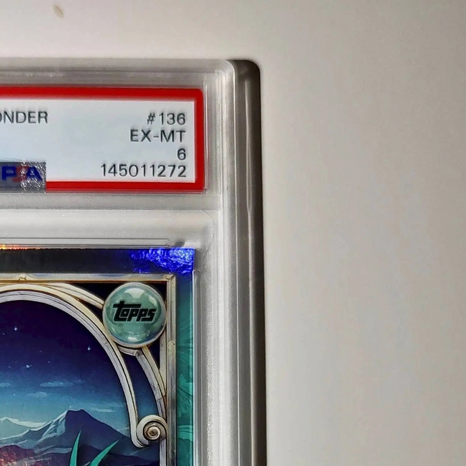 Pain and Panic 2025 Topps Disney Wonder #136 Diamond Card Hercules PSA 6 - Non-Sports Card Single