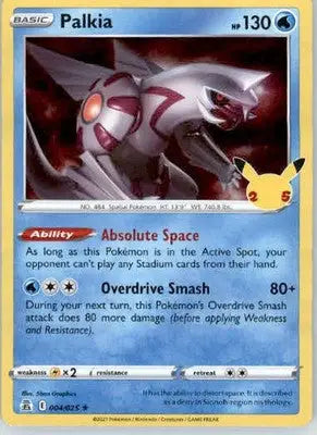 Palkia - Celebrations - 004/025 - Holo NM - Pokémon Card Single