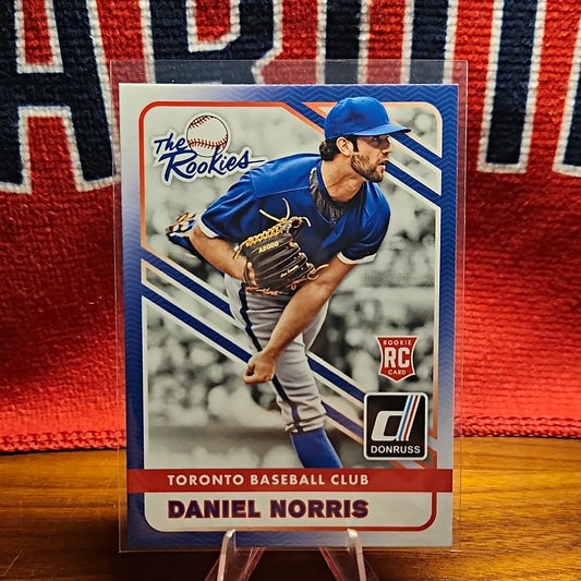 Panini 2015 Donruss The Rookies Daniel Norris RC Insert #9 Toronto MLB - Baseball Card Single