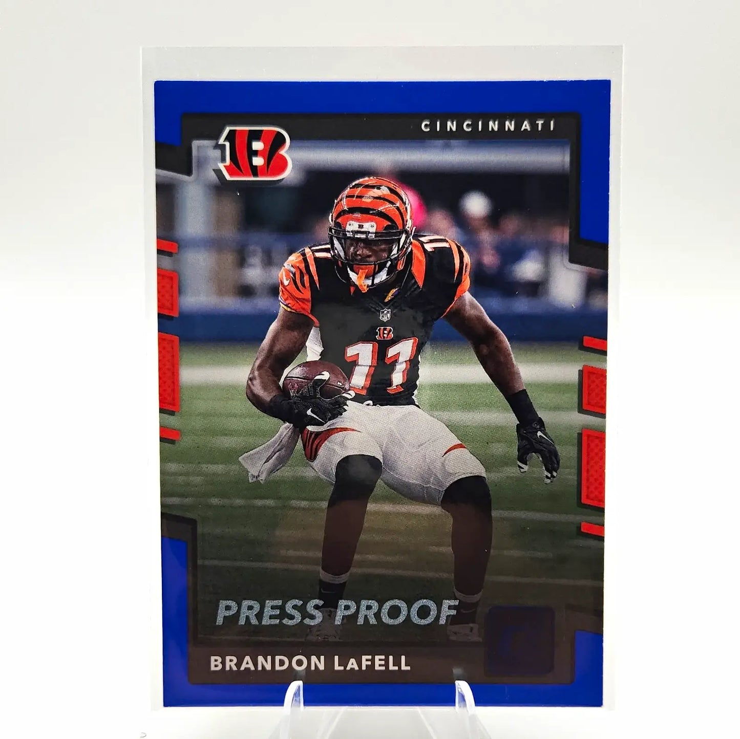 Panini 2017 Donruss Brandon LaFell #145 Press Proof Blue Bengals NFL Card - Football Card Single