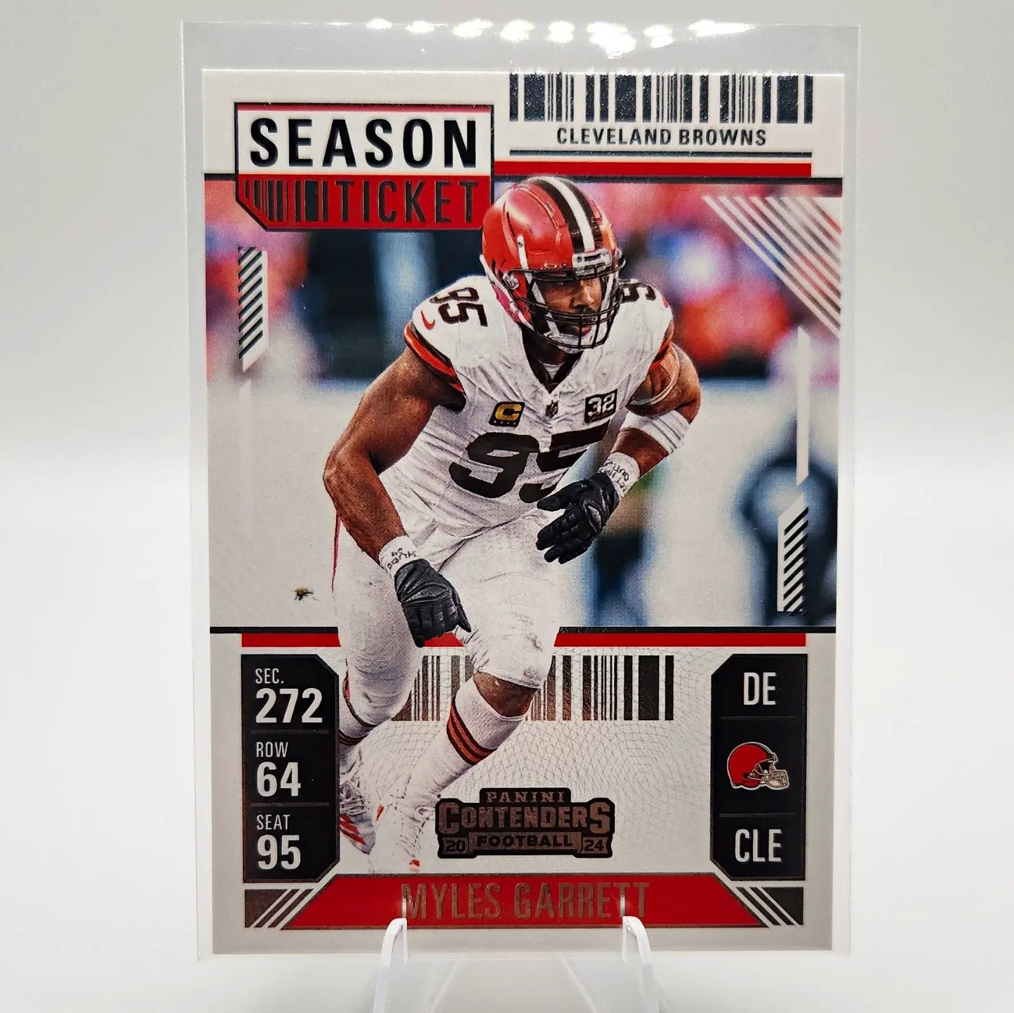 Panini 2024 Contenders Season Ticket Retail Myles Garrett #24 NFL Browns - Football Card Single