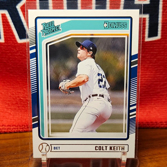 Panini 2024 Donruss Colt Keith Detroit Tigers Rated Prospects #153 MLB - Baseball Card Single
