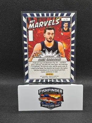 Panini 2025-26 Donruss Net Marvels Insert Alex Karaban UConn Huskies #11 - Basketball Card Single